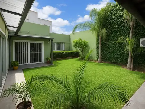 VENTA CASA 6 AMB. C/COCHERA, JARDIN, QUINCHO Y PAR