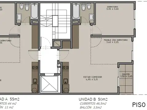 Departamento en Venta de 1 dormitorio