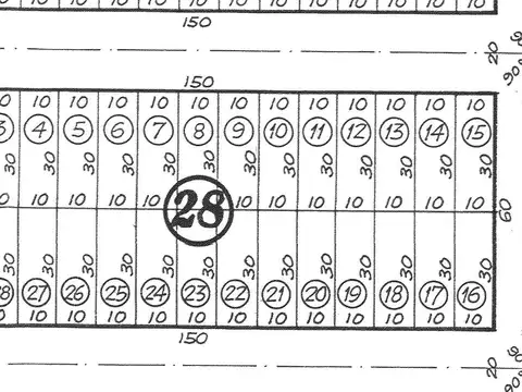 Terreno en Venta 30  mts Fondo