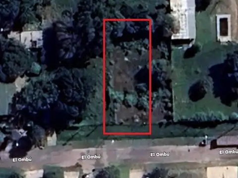 Terreno en La Carolina, 10m x 30m, A 3 cuadras de Ruta 18. USD20.000.-