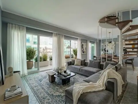 Duplex. 3 Ambientes. Doble Balcón. Luminoso. Palermo.