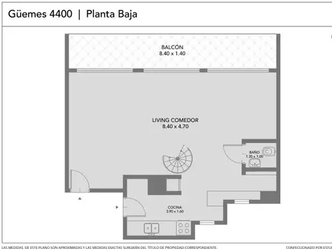 Departamento en Venta de 3 ambientes