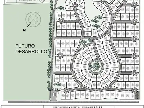 Lote en venta en Canning, barrio Santa Inés, en Esteban Echeverría.