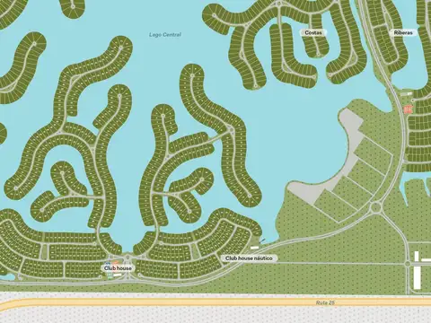 Lote en venta | B° Amarras (N°200) | Puertos del Lago, Escobar