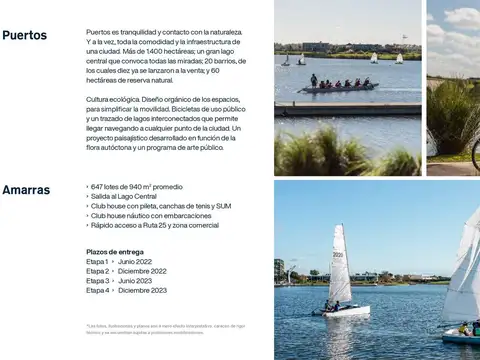 Lote en venta | B° Amarras (N°200) | Puertos del Lago, Escobar