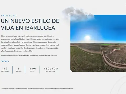 Ibarlucea - Barrio CincIbarlucea - Barrio Cinco Lagos - Manzana 1o Lagos - Manzana 1