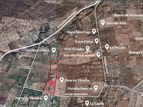 Terreno en Venta en Vistalba, USD 40.800