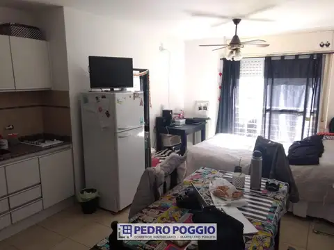 Departamento Monoambiente con 1 baño