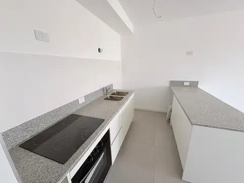 Departamento 2 ambientes con 2 baños