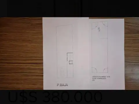 Terreno en Venta en Caballito, USD 380.000