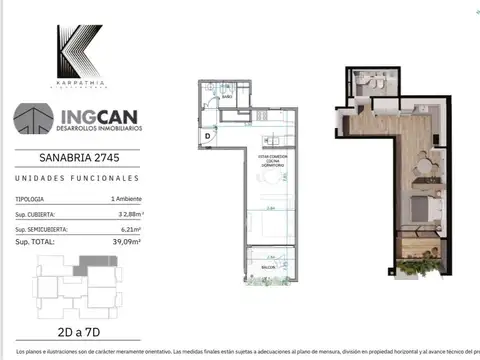 Departamento en Venta al Oeste