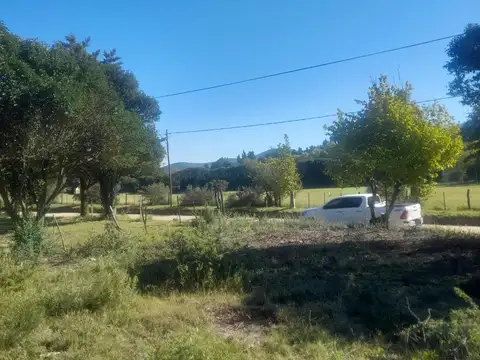Venta lotes frente al golf La Cumbre, vista a las sierras, escritura