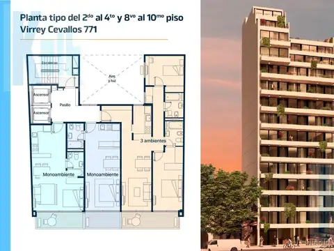 Departamento en Venta en Monserrat, USD 210.352