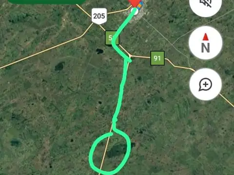 Campo  ganadero : Saladillo ,57,37 hectáreas