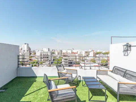 Departamento en venta en Villa del Parque con terraza- APTO CREDITO