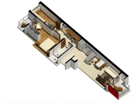 Departamento en Venta en Montevideo, USD 185.000