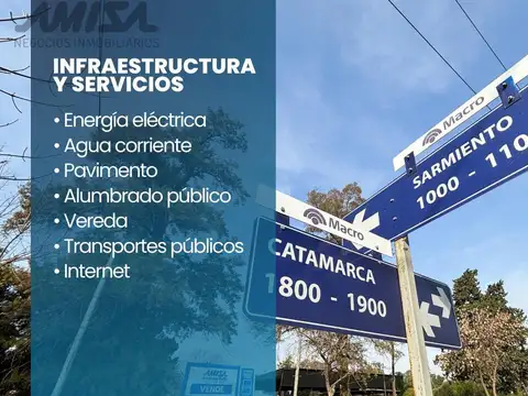 Terreno en Venta 78  mts Frente