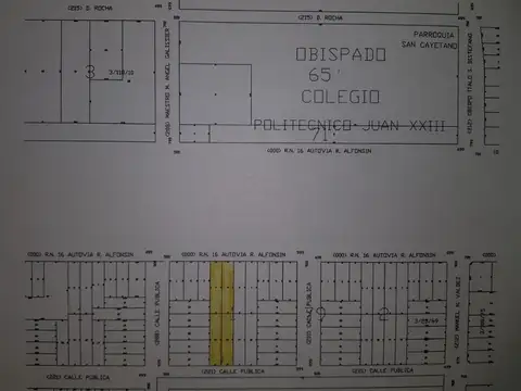 Terreno en Venta 88  mts Fondo