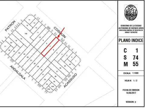Lote De 8,66x43m2 - EXCELENTE UBICACIÓN 