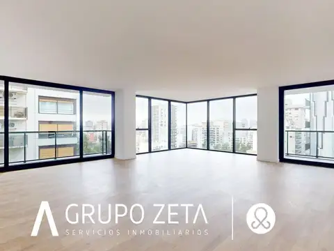 Departamento en alquiler en Belgrano Barrancas 3 Dormitorios y 2 cocheras
