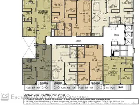 Deheza al 2300 6° Piso Núñez