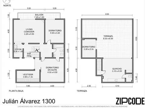 Depto Tipo Casa en Venta en Palermo, USD 275.000