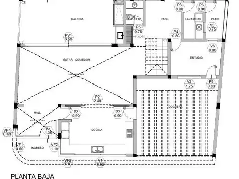 Casa 7 ambientes con 3 baños