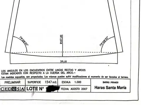 Terreno Lote  en Venta en Haras Santa Maria, Escobar, G.B.A. Zona Norte