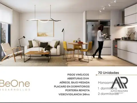 Departamento en Venta de 3 ambientes