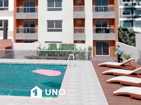 Departamento 3 ambientes con 2 baños