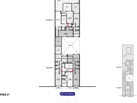 Departamento en Venta con 1 cocheras