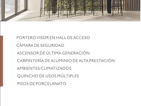 Oficina Monoambiente con 1 baño