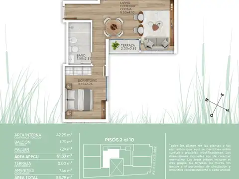 Garden Apartamento 1 Dormitorio La Blanqueada