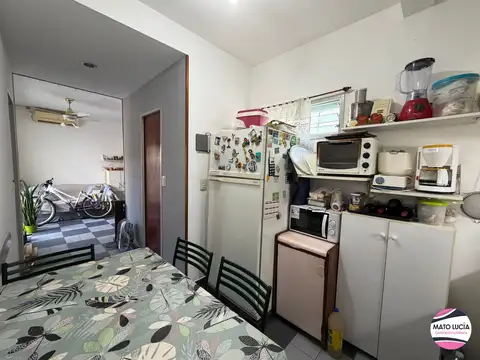 Departamento 2 ambientes con 1 baño