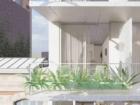 Departamento Monoambiente con 1 baño