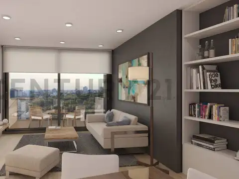 Departamento 3 ambientes con 2 baños
