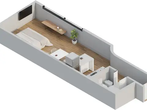 Departamento en Venta en Colegiales, USD 116.900