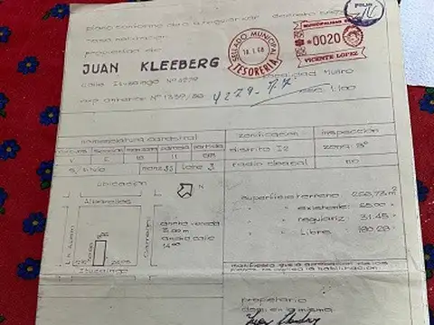 Terreno en Venta en Munro, USD 115.000