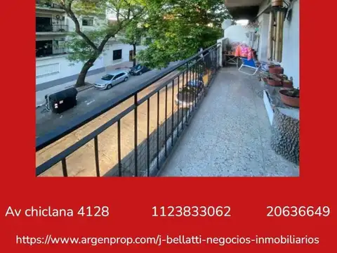 DEPARTAMENTO EN VENTA DE 3 AMBIENTES. FRENTE. APTO CREDITO.