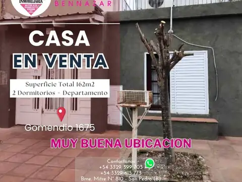 Casa en Venta + Dpto