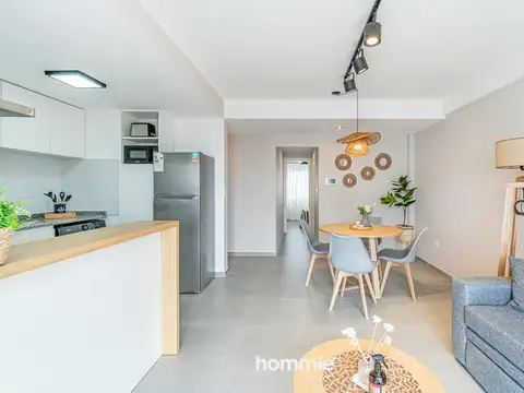 Departamento 2 ambientes con 1 baño