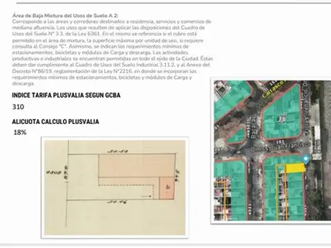 Terreno en Venta de 177,0 m2