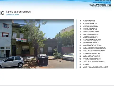 Lote Venta San Cristóbal Doble Frente 17,35 x 43 M