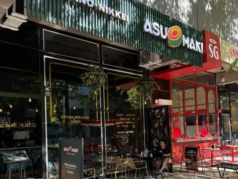 VENTA DE FONDO DE COMERCIO - RESTAURANTE DE SUSHI NIKKEI EN PALERMO
