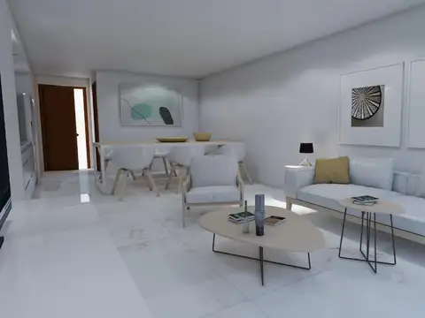 Departamento Monoambiente con 1 baño