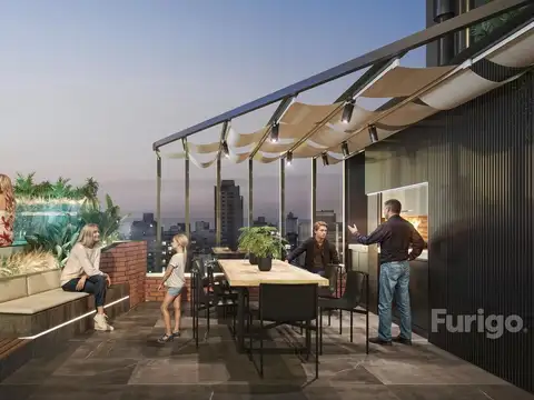 Departamento 4 ambientes con 2 baños