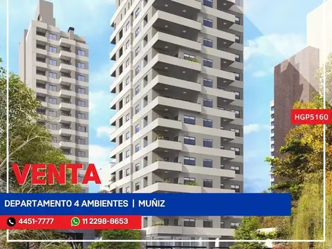Departamento - Venta - Argentina, Mu?iz - San Jose 1100