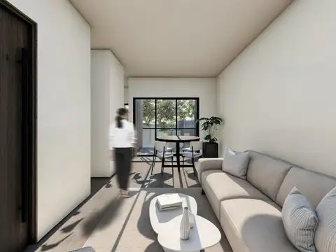 Departamento 2 ambientes con 1 baño