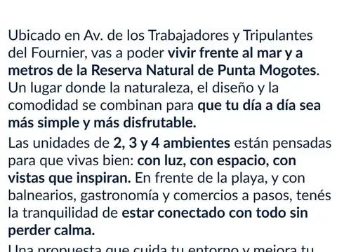 Departamento 2 ambientes con 1 baño