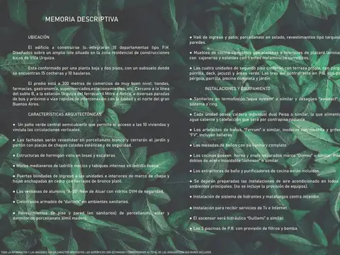 Departamento en Venta con 1 cocheras